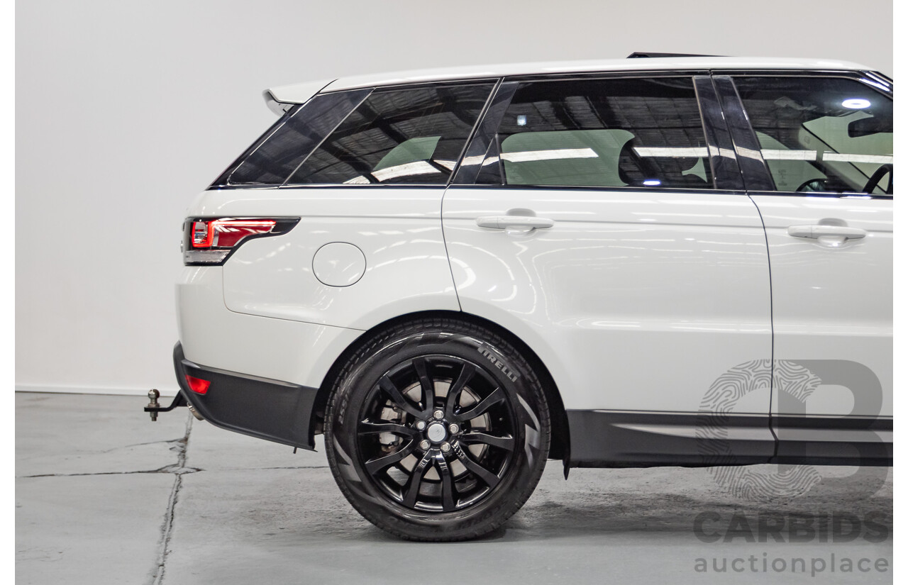 06/2016 Range Rover Range Rover Sport 3.0 TDV6 SE (AWD) LW MY16 4D Wagon Polaris White Turbo Diesel 3.0L