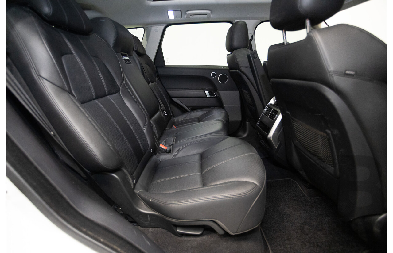 06/2016 Range Rover Range Rover Sport 3.0 TDV6 SE (AWD) LW MY16 4D Wagon Polaris White Turbo Diesel 3.0L