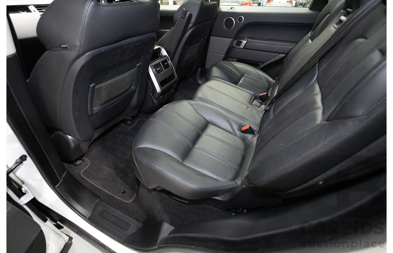 06/2016 Range Rover Range Rover Sport 3.0 TDV6 SE (AWD) LW MY16 4D Wagon Polaris White Turbo Diesel 3.0L