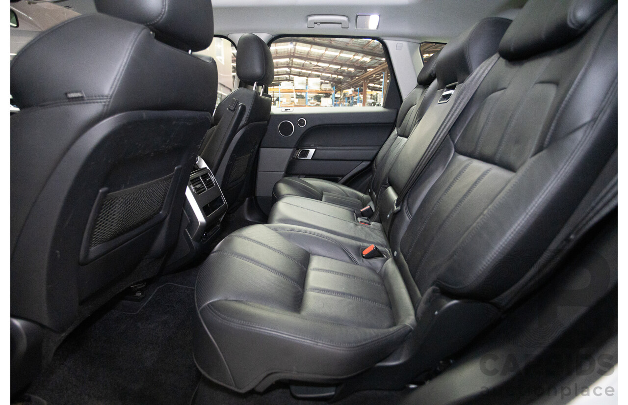 06/2016 Range Rover Range Rover Sport 3.0 TDV6 SE (AWD) LW MY16 4D Wagon Polaris White Turbo Diesel 3.0L