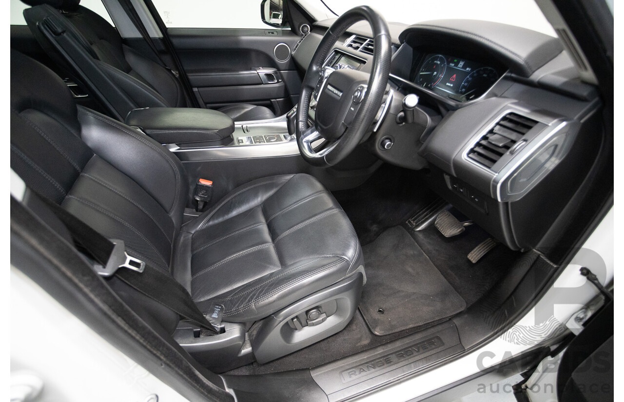 06/2016 Range Rover Range Rover Sport 3.0 TDV6 SE (AWD) LW MY16 4D Wagon Polaris White Turbo Diesel 3.0L