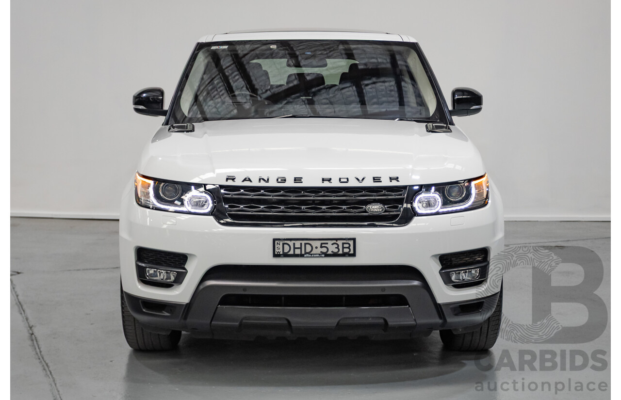 06/2016 Range Rover Range Rover Sport 3.0 TDV6 SE (AWD) LW MY16 4D Wagon Polaris White Turbo Diesel 3.0L