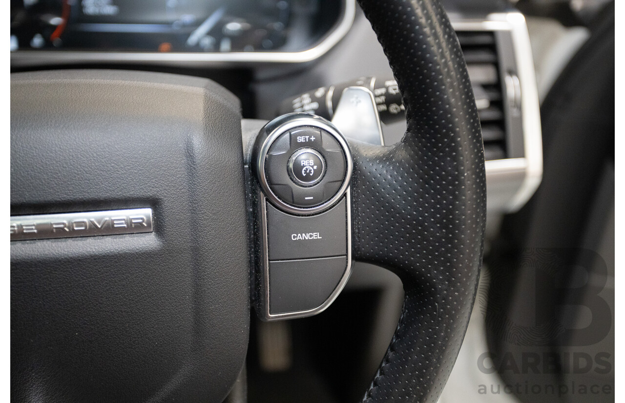 06/2016 Range Rover Range Rover Sport 3.0 TDV6 SE (AWD) LW MY16 4D Wagon Polaris White Turbo Diesel 3.0L