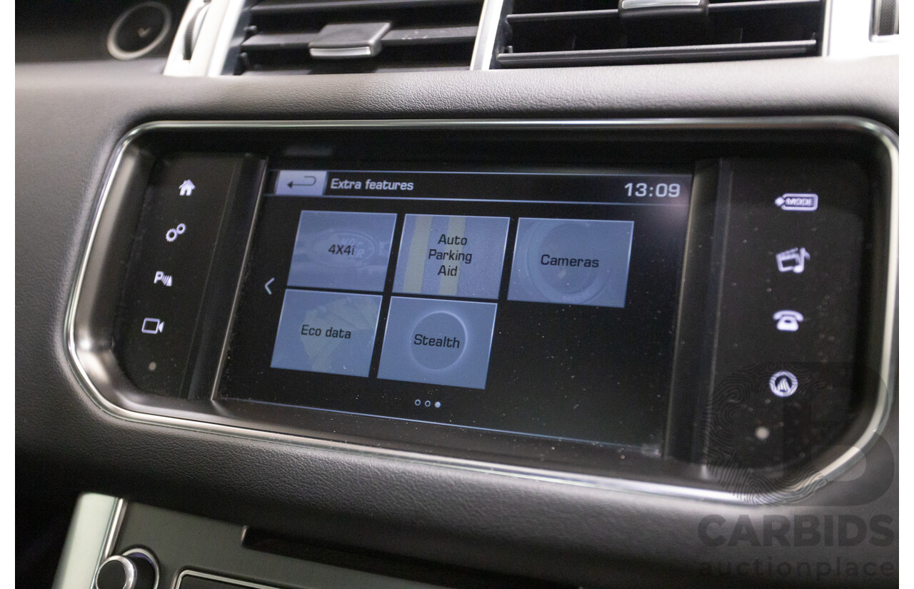 06/2016 Range Rover Range Rover Sport 3.0 TDV6 SE (AWD) LW MY16 4D Wagon Polaris White Turbo Diesel 3.0L