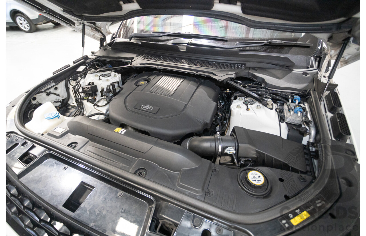 06/2016 Range Rover Range Rover Sport 3.0 TDV6 SE (AWD) LW MY16 4D Wagon Polaris White Turbo Diesel 3.0L