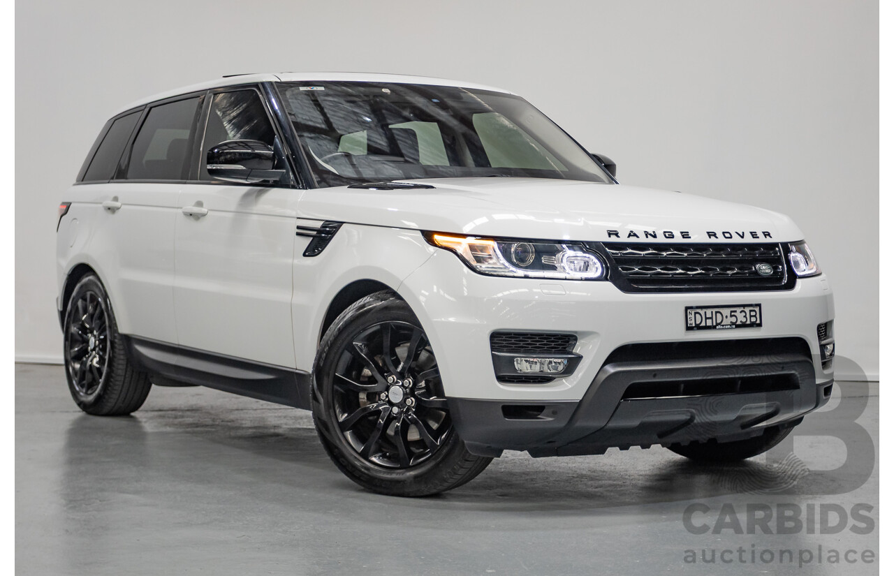 06/2016 Range Rover Range Rover Sport 3.0 TDV6 SE (AWD) LW MY16 4D Wagon Polaris White Turbo Diesel 3.0L