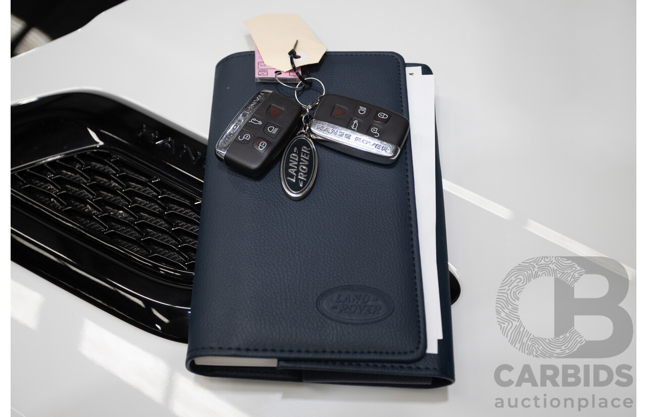 06/2016 Range Rover Range Rover Sport 3.0 TDV6 SE (AWD) LW MY16 4D Wagon Polaris White Turbo Diesel 3.0L