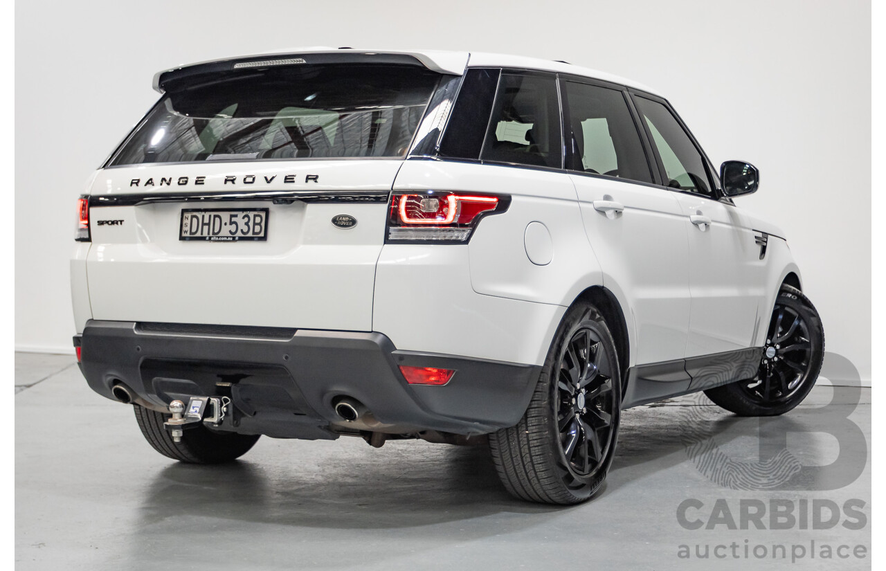 06/2016 Range Rover Range Rover Sport 3.0 TDV6 SE (AWD) LW MY16 4D Wagon Polaris White Turbo Diesel 3.0L