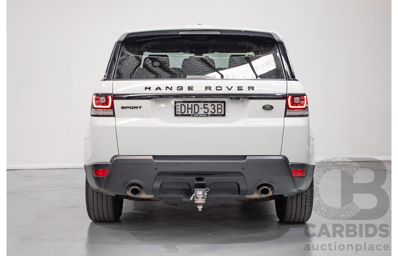 06/2016 Range Rover Range Rover Sport 3.0 TDV6 SE (AWD) LW MY16 4D Wagon Polaris White Turbo Diesel 3.0L