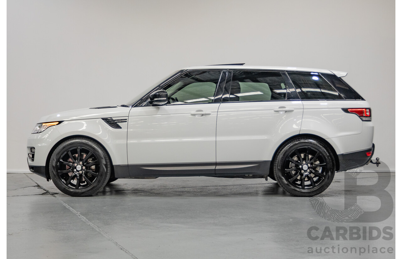 06/2016 Range Rover Range Rover Sport 3.0 TDV6 SE (AWD) LW MY16 4D Wagon Polaris White Turbo Diesel 3.0L