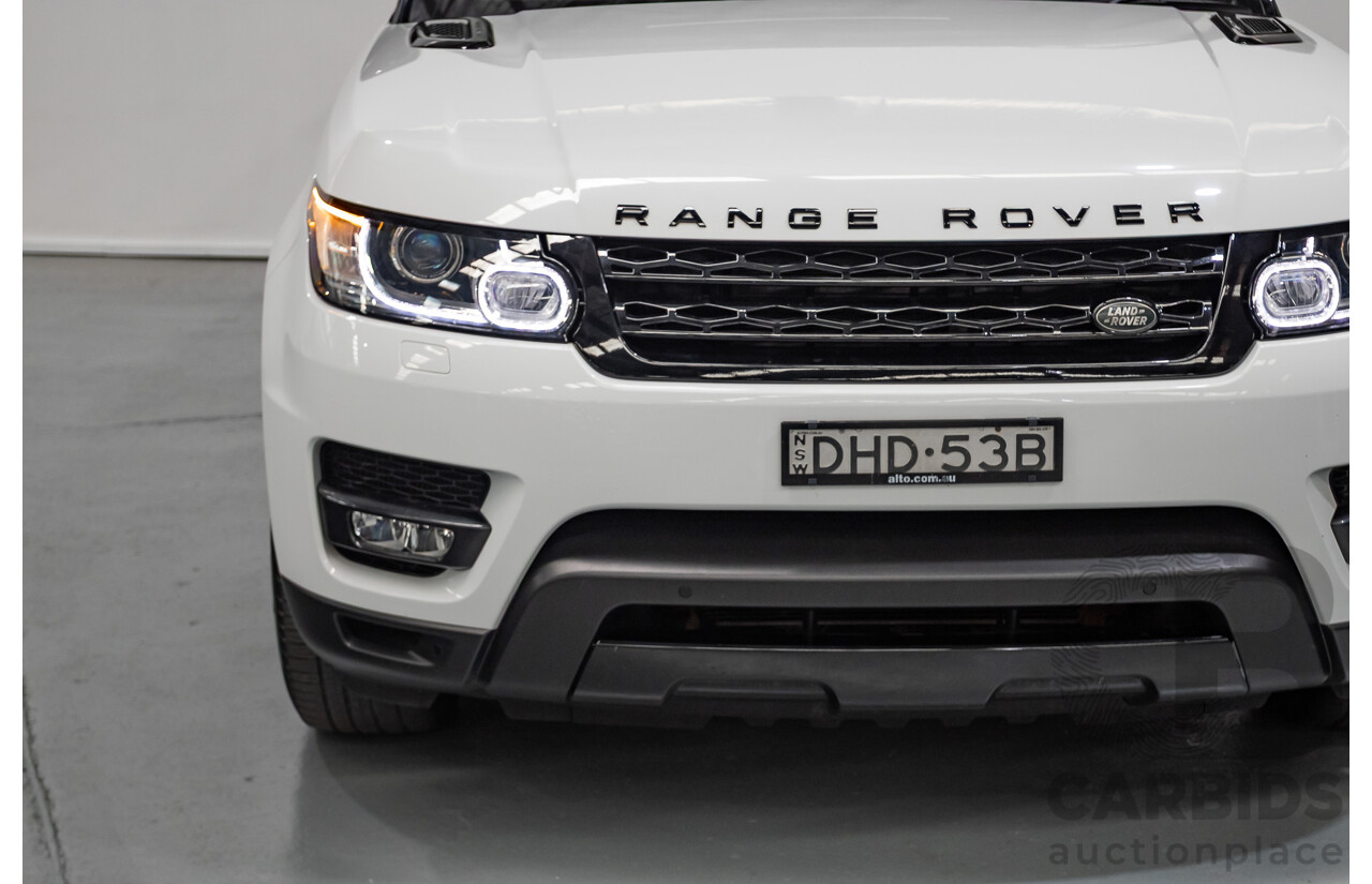 06/2016 Range Rover Range Rover Sport 3.0 TDV6 SE (AWD) LW MY16 4D Wagon Polaris White Turbo Diesel 3.0L