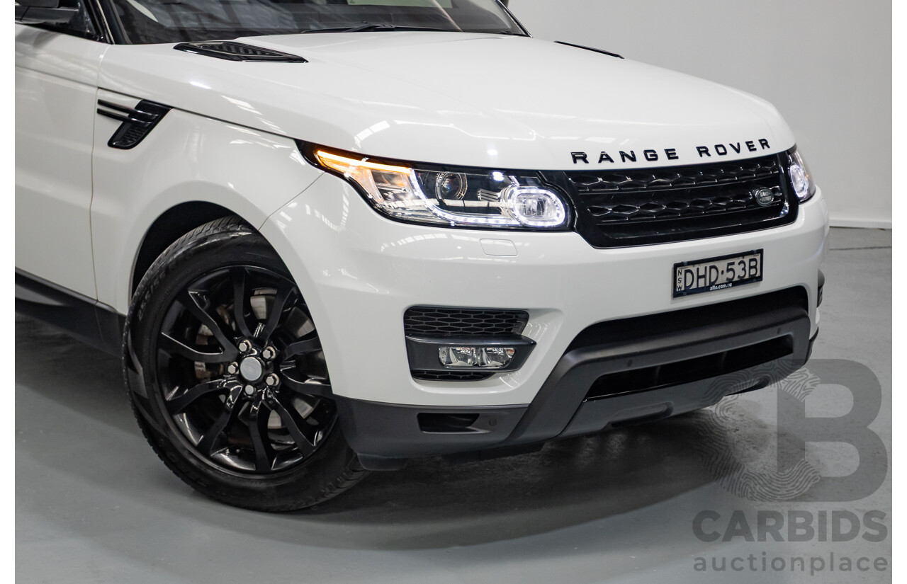 06/2016 Range Rover Range Rover Sport 3.0 TDV6 SE (AWD) LW MY16 4D Wagon Polaris White Turbo Diesel 3.0L