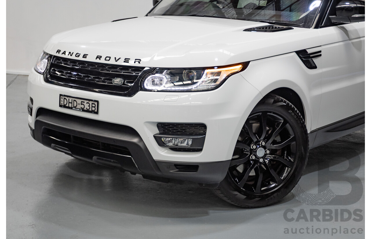 06/2016 Range Rover Range Rover Sport 3.0 TDV6 SE (AWD) LW MY16 4D Wagon Polaris White Turbo Diesel 3.0L