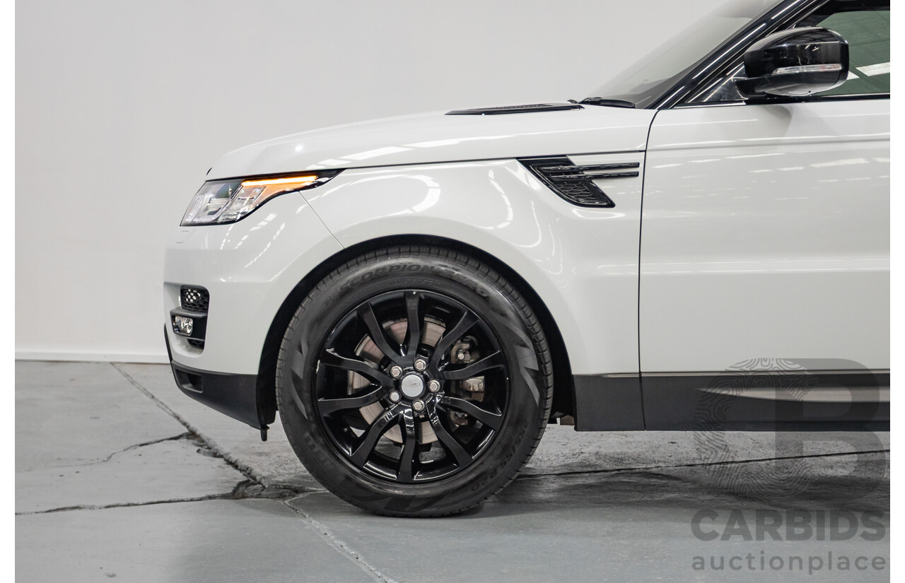06/2016 Range Rover Range Rover Sport 3.0 TDV6 SE (AWD) LW MY16 4D Wagon Polaris White Turbo Diesel 3.0L
