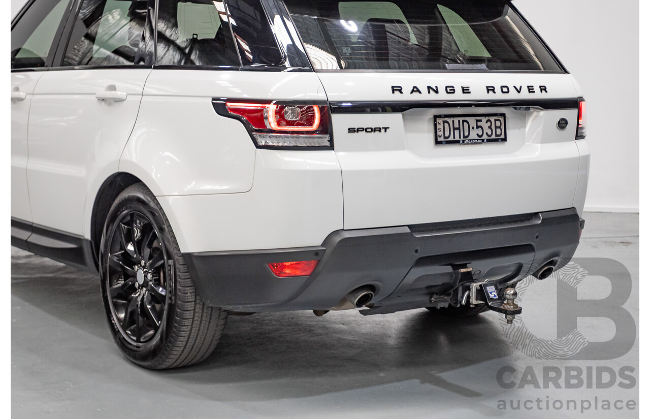 06/2016 Range Rover Range Rover Sport 3.0 TDV6 SE (AWD) LW MY16 4D Wagon Polaris White Turbo Diesel 3.0L