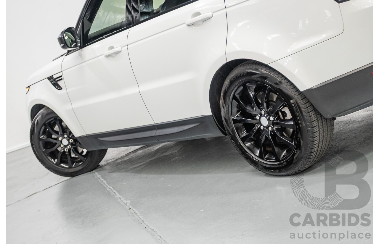 06/2016 Range Rover Range Rover Sport 3.0 TDV6 SE (AWD) LW MY16 4D Wagon Polaris White Turbo Diesel 3.0L