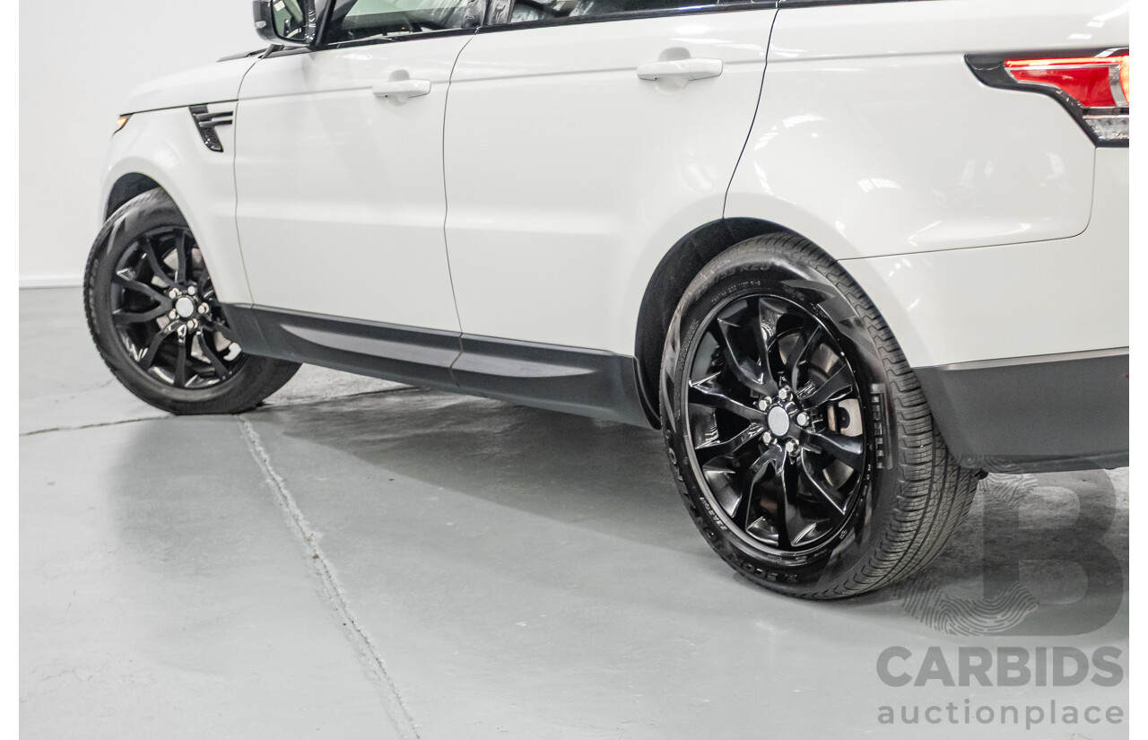 06/2016 Range Rover Range Rover Sport 3.0 TDV6 SE (AWD) LW MY16 4D Wagon Polaris White Turbo Diesel 3.0L