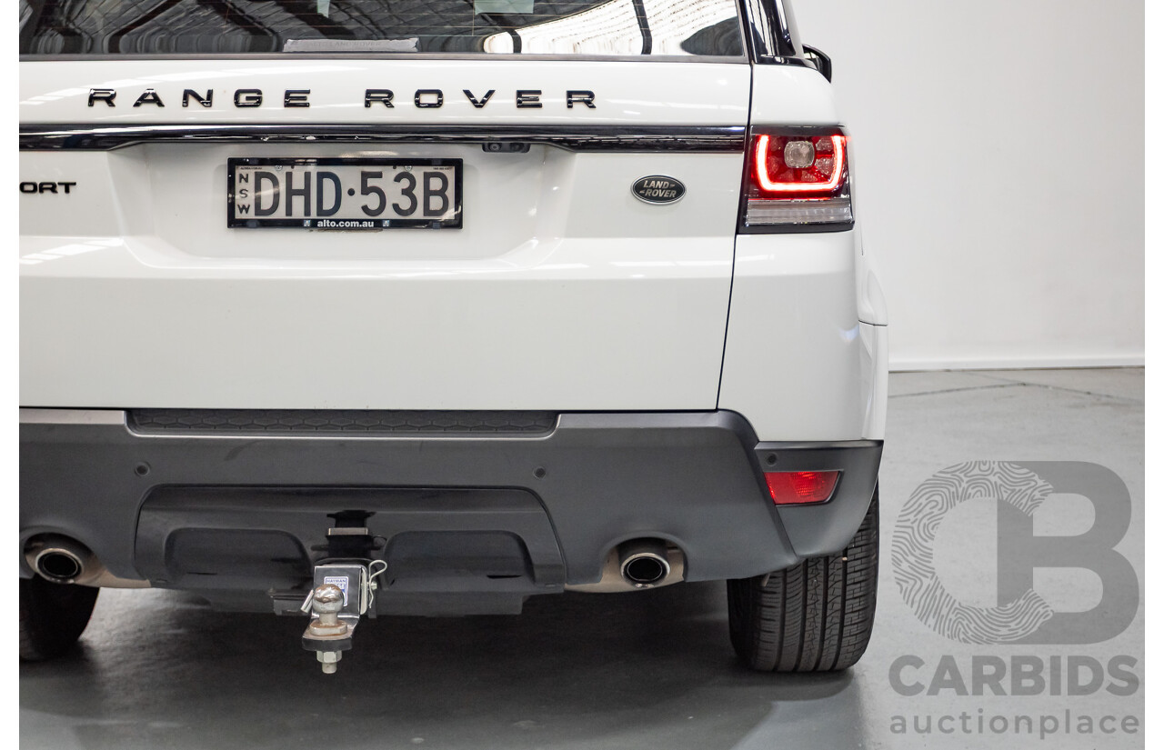 06/2016 Range Rover Range Rover Sport 3.0 TDV6 SE (AWD) LW MY16 4D Wagon Polaris White Turbo Diesel 3.0L