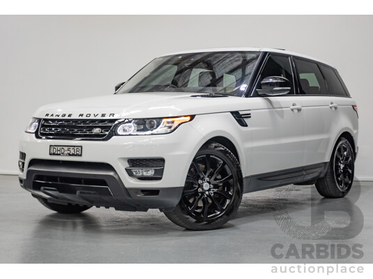 06/2016 Range Rover Range Rover Sport 3.0 TDV6 SE (AWD) LW MY16 4D Wagon Polaris White Turbo Diesel 3.0L
