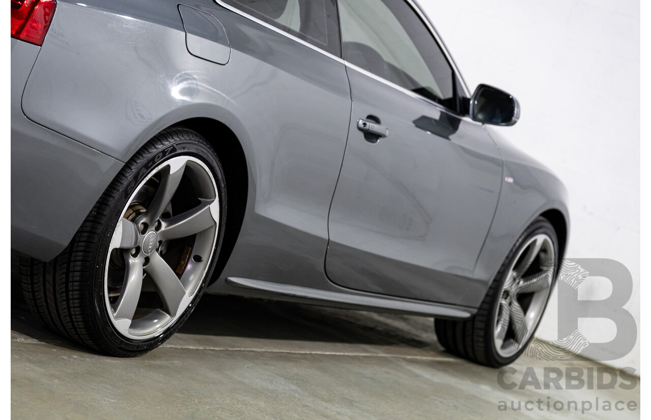 3/2014 Audi A5 2.0 TFSI S-Line Quattro 8T MY14 2d Coupe Monsoon Grey Metallic Turbo 2.0L