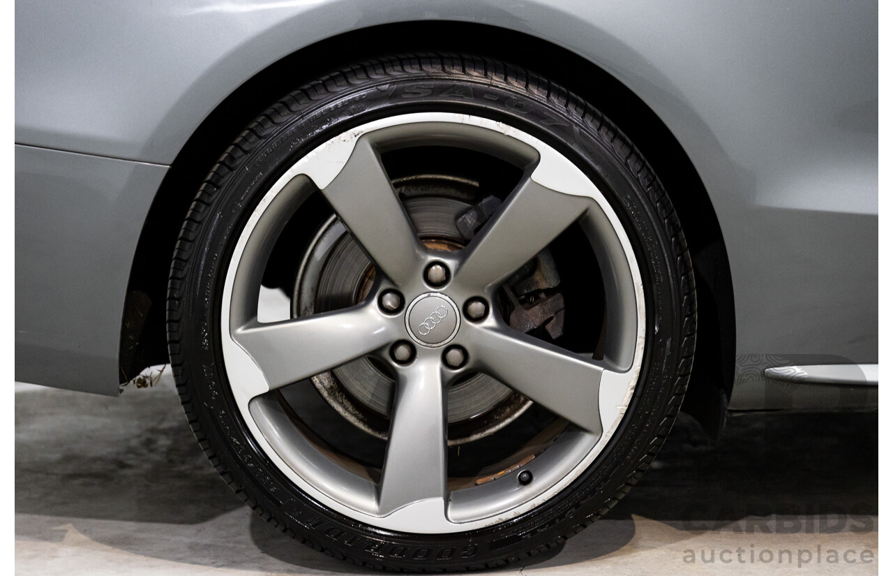 3/2014 Audi A5 2.0 TFSI S-Line Quattro 8T MY14 2d Coupe Monsoon Grey Metallic Turbo 2.0L