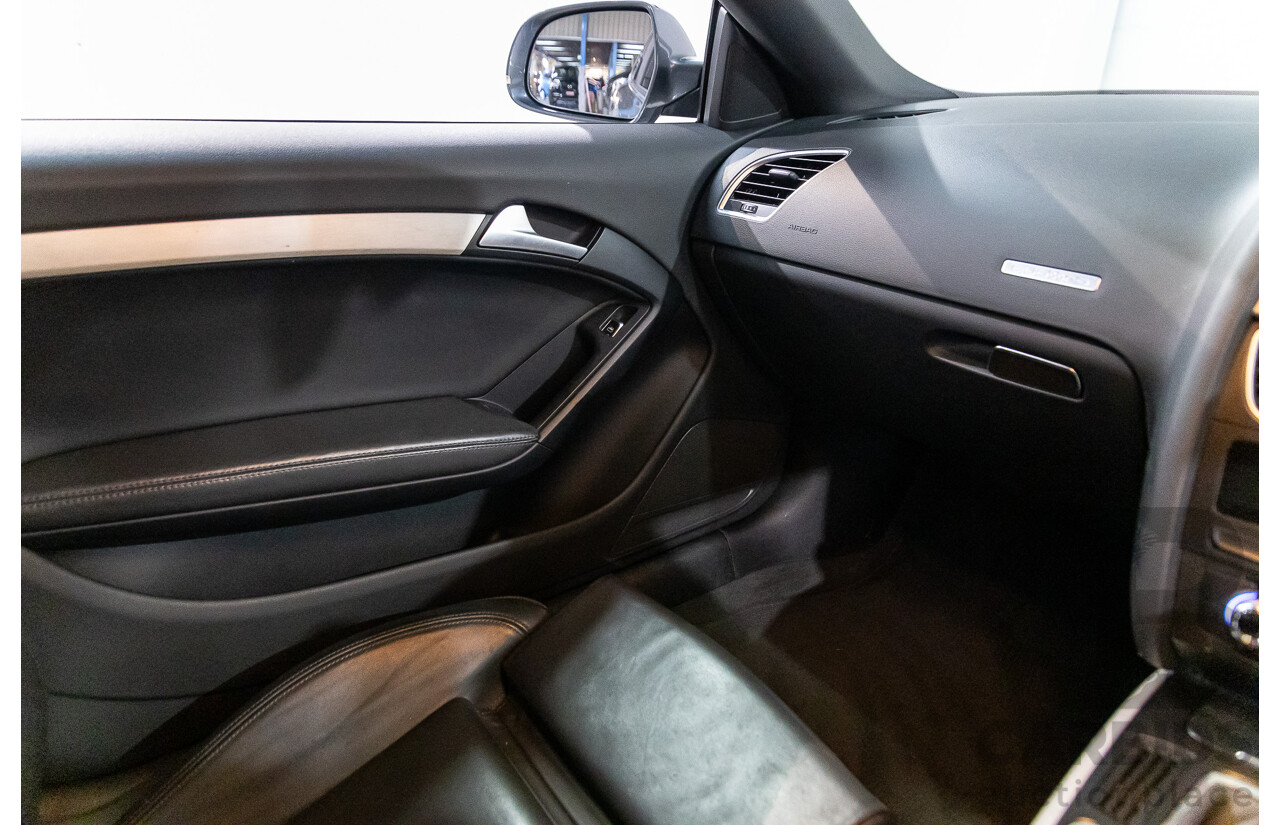 3/2014 Audi A5 2.0 TFSI S-Line Quattro 8T MY14 2d Coupe Monsoon Grey Metallic Turbo 2.0L