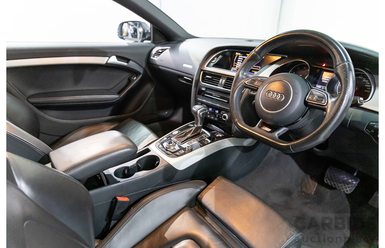 3/2014 Audi A5 2.0 TFSI S-Line Quattro 8T MY14 2d Coupe Monsoon Grey Metallic Turbo 2.0L