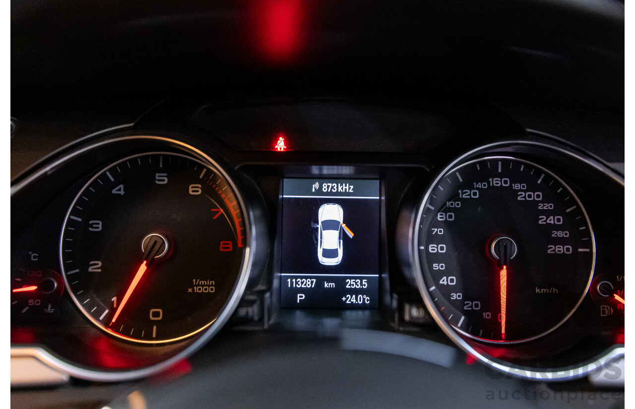 3/2014 Audi A5 2.0 TFSI S-Line Quattro 8T MY14 2d Coupe Monsoon Grey Metallic Turbo 2.0L