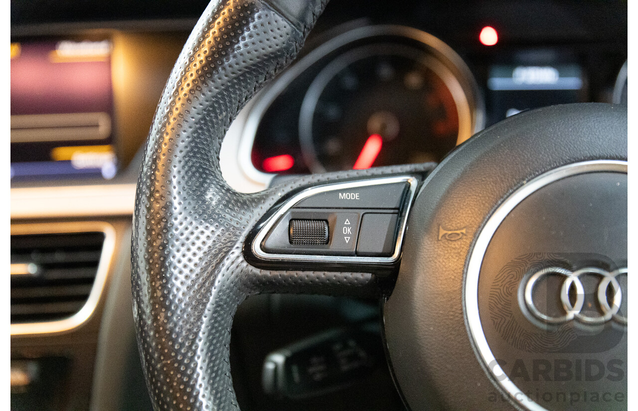 3/2014 Audi A5 2.0 TFSI S-Line Quattro 8T MY14 2d Coupe Monsoon Grey Metallic Turbo 2.0L