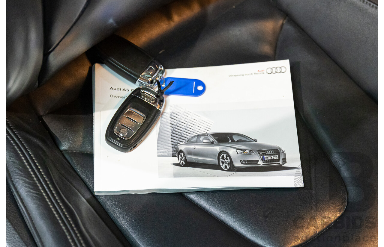 3/2014 Audi A5 2.0 TFSI S-Line Quattro 8T MY14 2d Coupe Monsoon Grey Metallic Turbo 2.0L