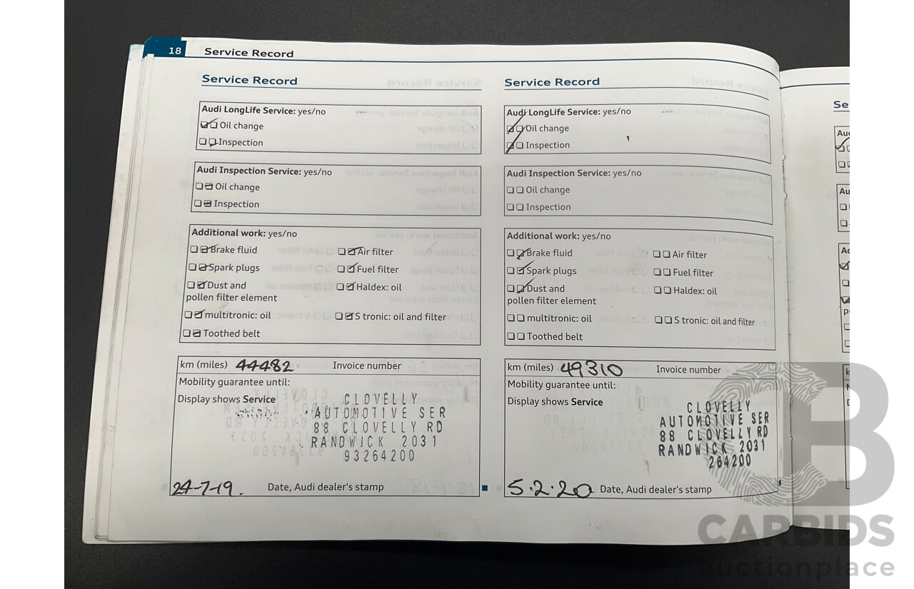 3/2014 Audi A5 2.0 TFSI S-Line Quattro 8T MY14 2d Coupe Monsoon Grey Metallic Turbo 2.0L