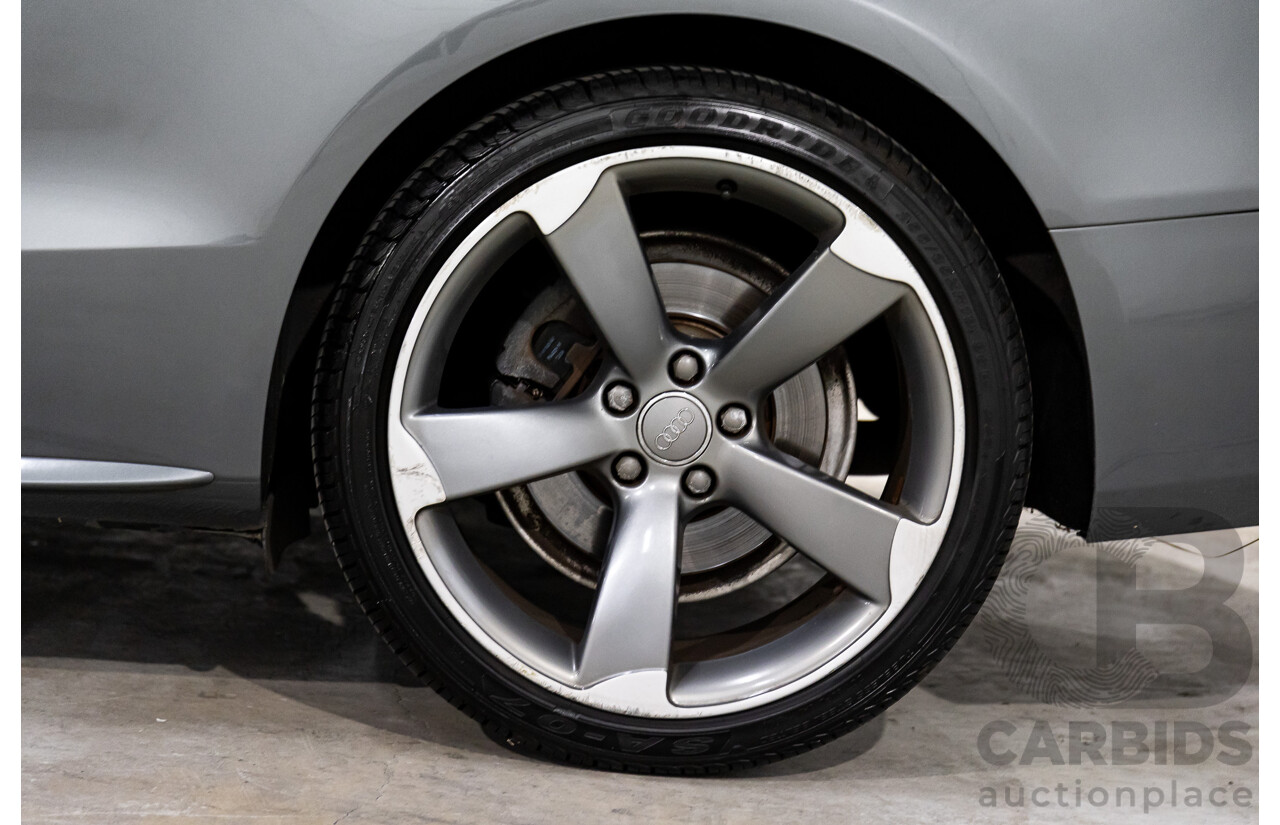 3/2014 Audi A5 2.0 TFSI S-Line Quattro 8T MY14 2d Coupe Monsoon Grey Metallic Turbo 2.0L