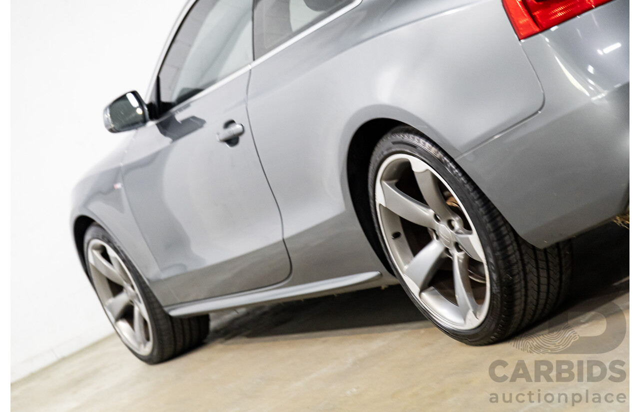 3/2014 Audi A5 2.0 TFSI S-Line Quattro 8T MY14 2d Coupe Monsoon Grey Metallic Turbo 2.0L