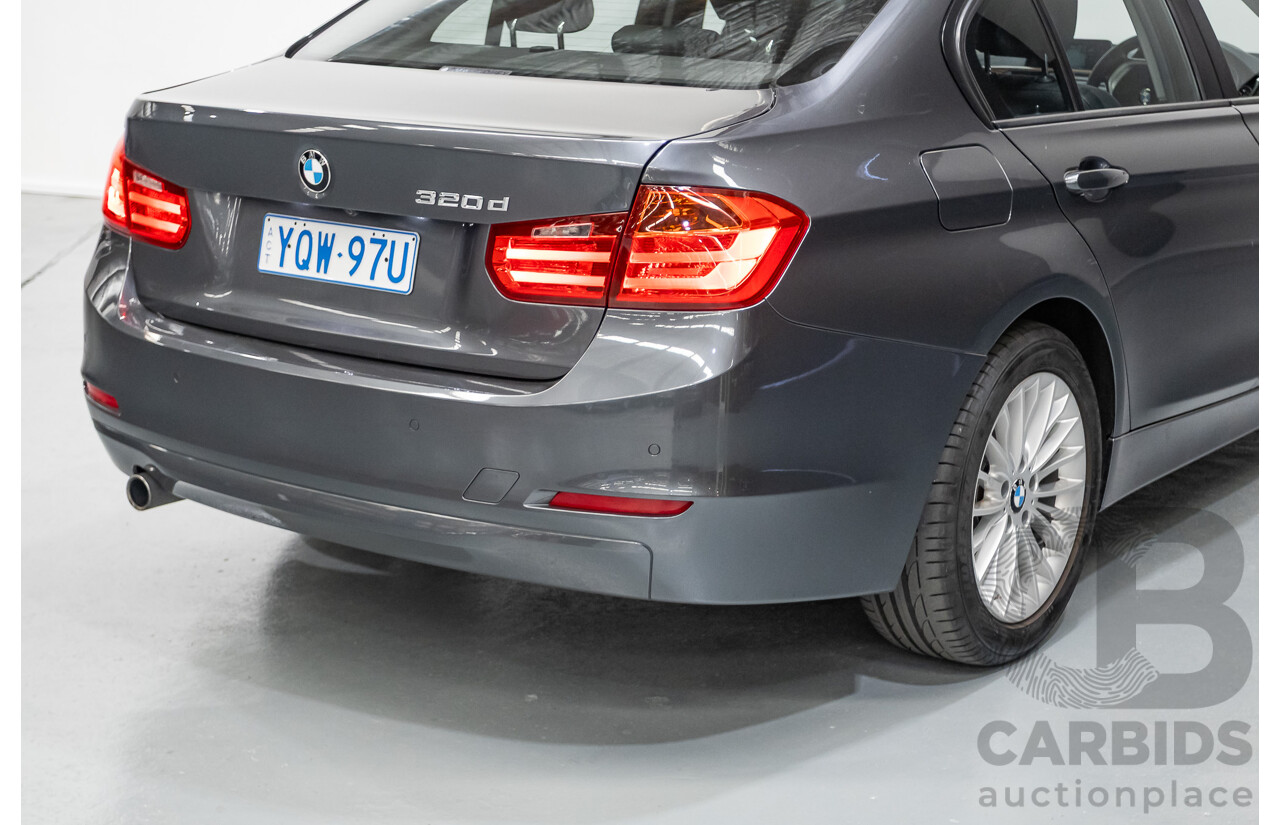04/2012 BMW 320d Lifestyle E90 MY11 4D Sedan Space Grey Metallic Turbo Diesel 2.0L