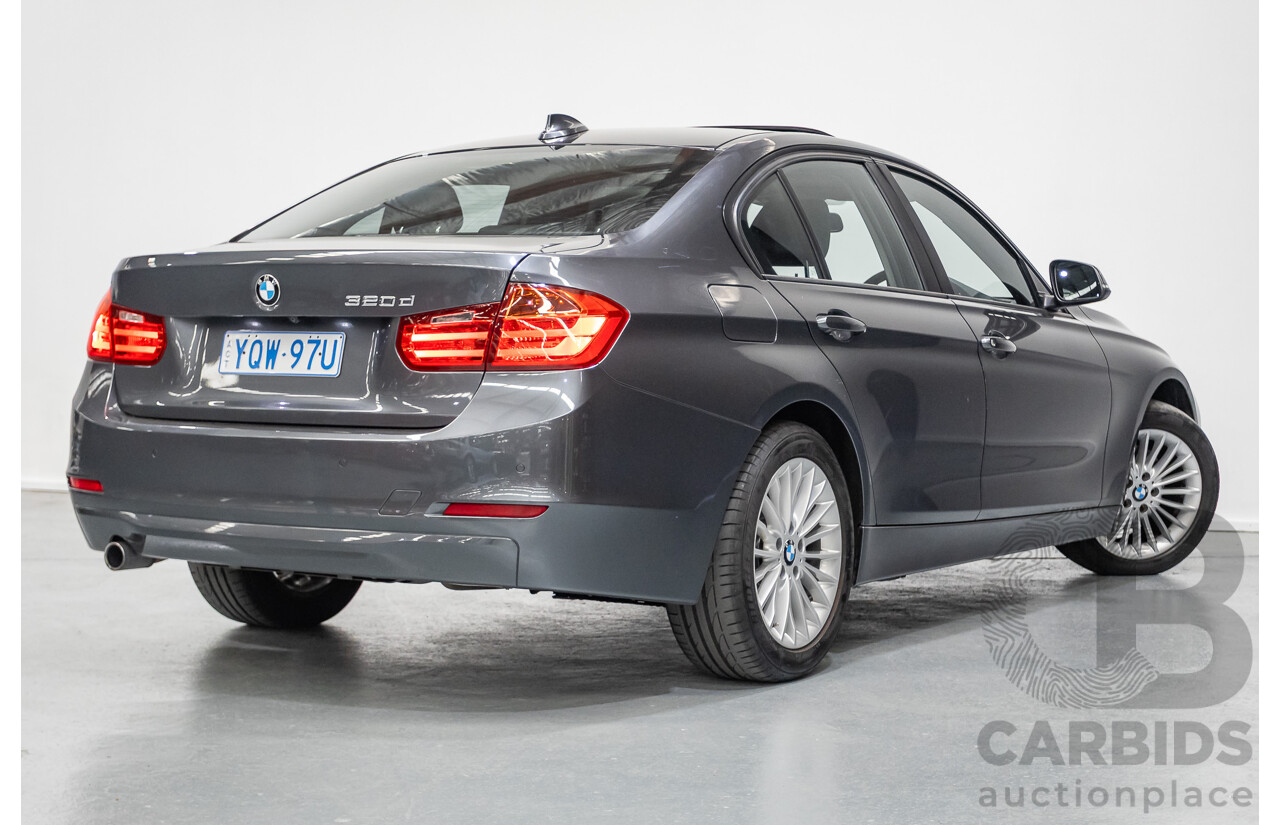 04/2012 BMW 320d Lifestyle E90 MY11 4D Sedan Space Grey Metallic Turbo Diesel 2.0L