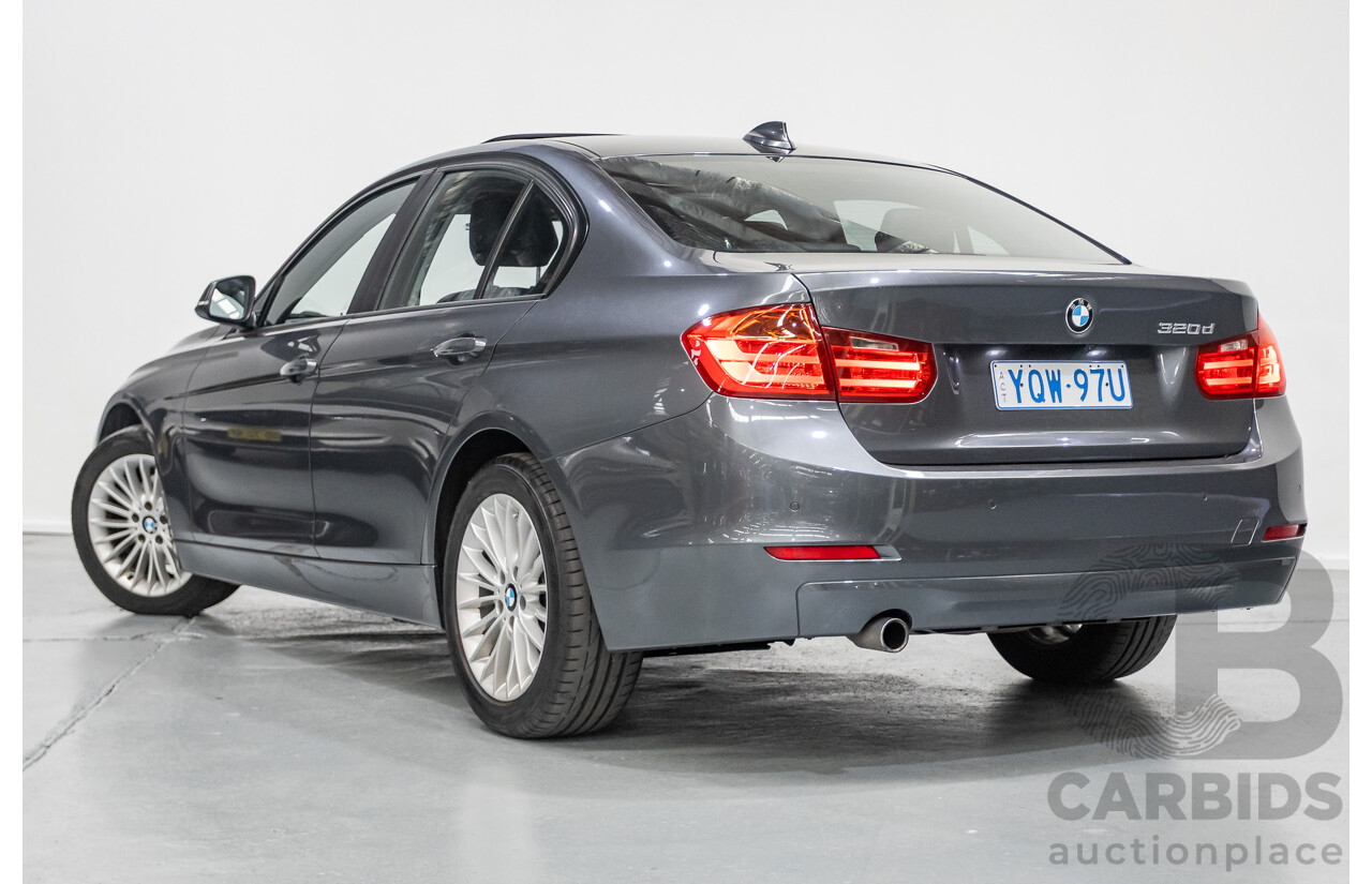 04/2012 BMW 320d Lifestyle E90 MY11 4D Sedan Space Grey Metallic Turbo Diesel 2.0L