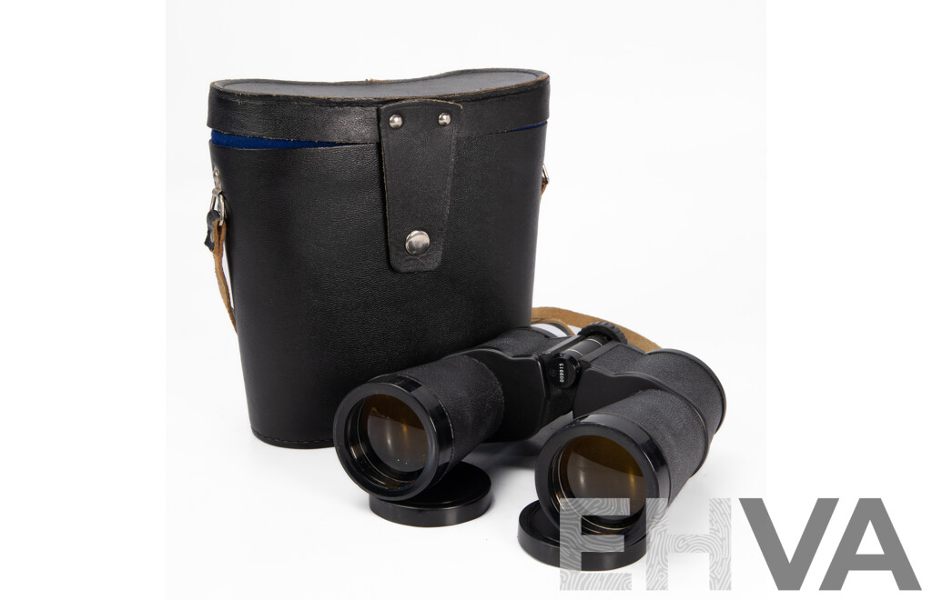 Pair of Tento Cased Binoculars, USSR