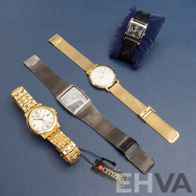 Collection of Watches - Sekonda, Rosefield, Obaku, Citizen - Lot of 4