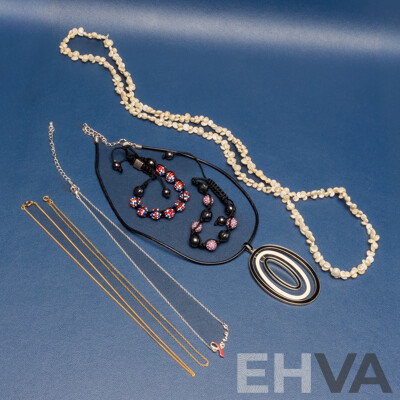 Assorted Collection of Necklaces and Bracelets - Lot of 7