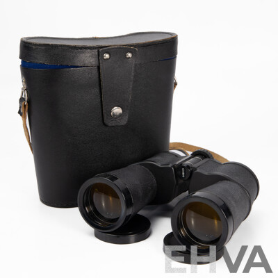 Pair of Tento Cased Binoculars, USSR
