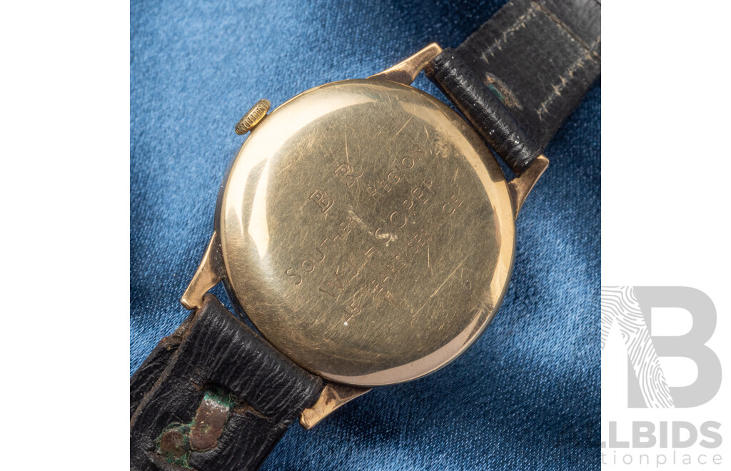 Vintage 9ct Yellow Gold Tudor Swiss Made Wristwatch - 26.55gms