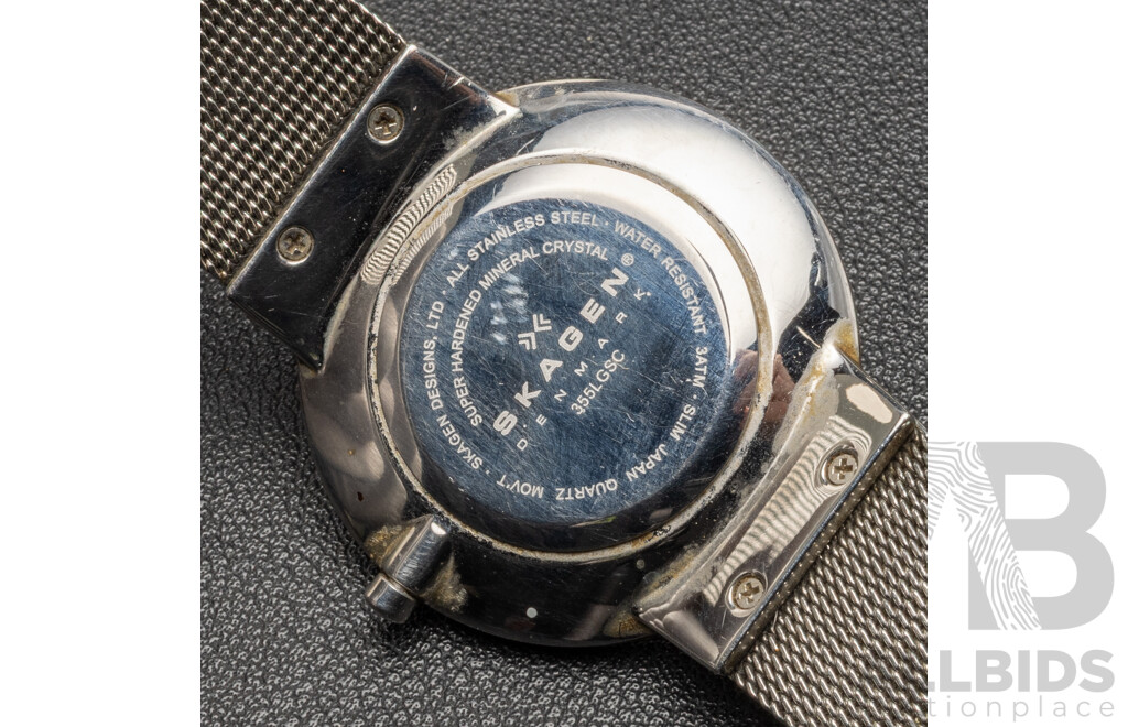 Collection of Men's and Ladies' Skagen Watches - Lot of 3