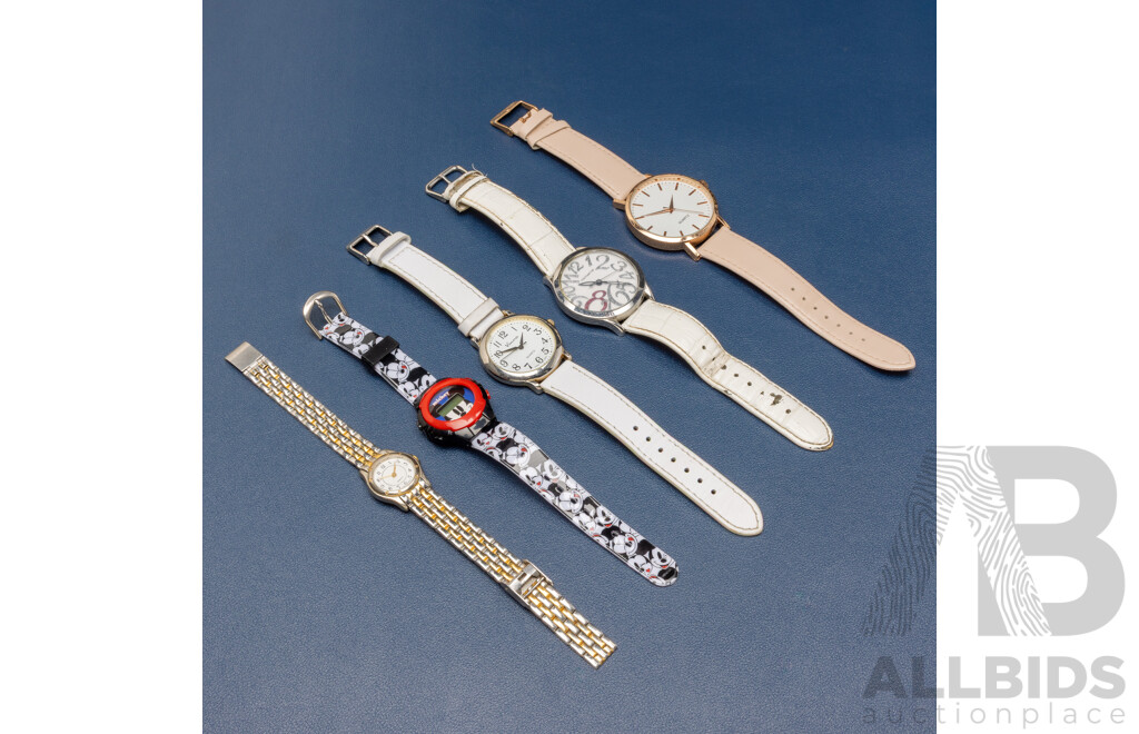 Collection of Ladies' Watches - Lot of 5