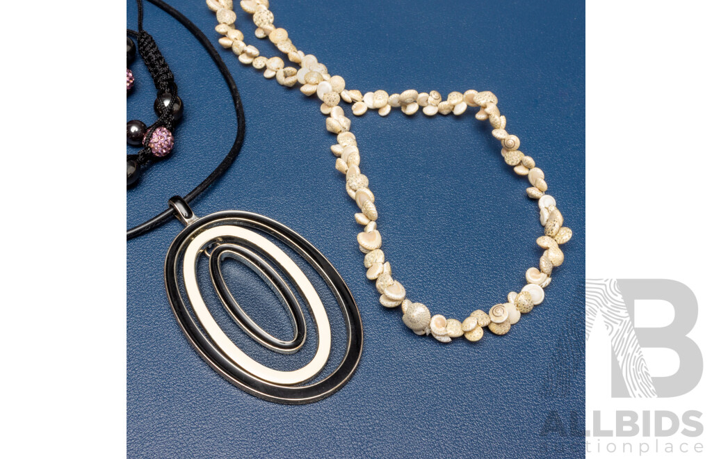 Assorted Collection of Necklaces and Bracelets - Lot of 7