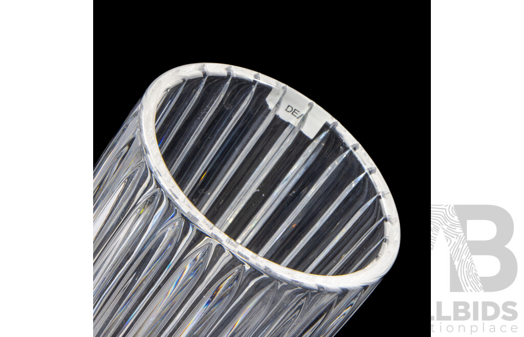 Collection of Three Marquis Cut Glass Vases by Waterford