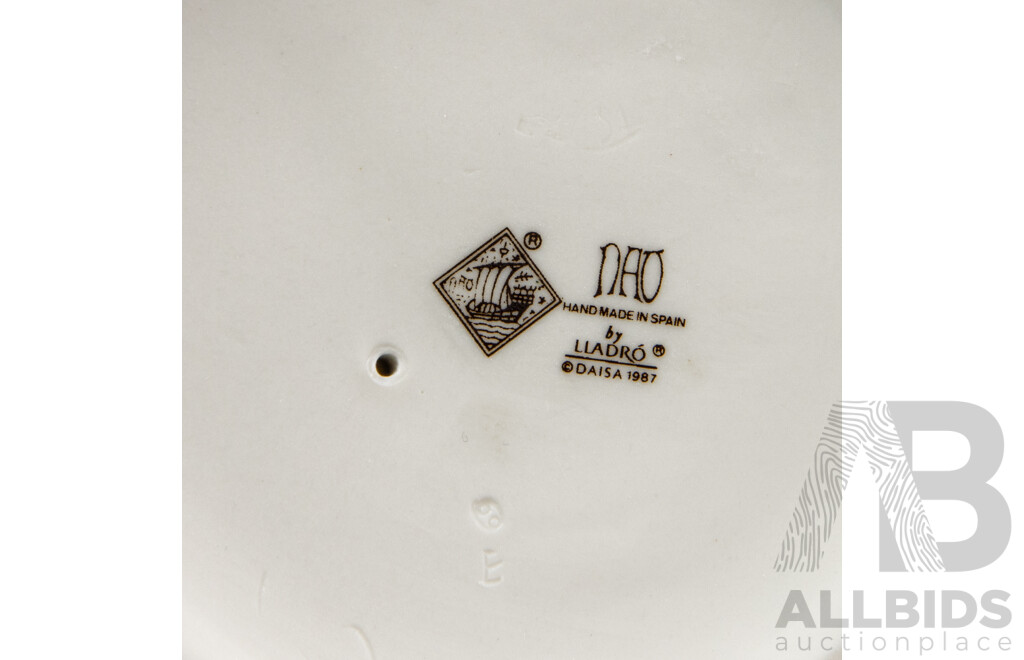 Pair of Large Lady Figures by Nao (2)