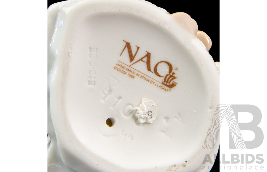 Collection of Four Porcelain Girl Figures by Nao (4)