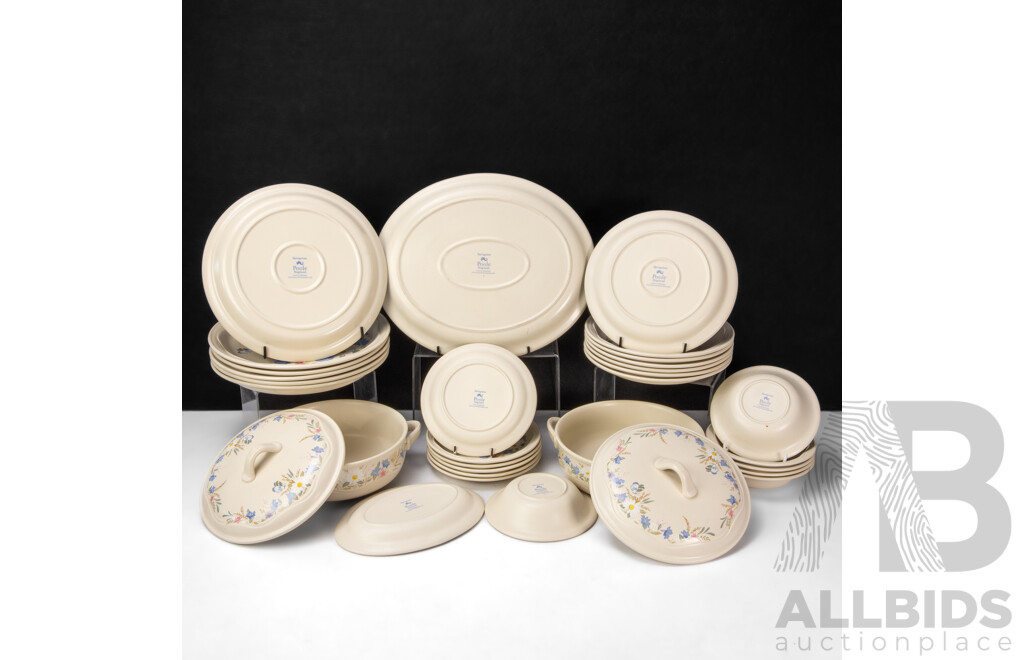 Poole 'Springtime' 31 Piece Dinner Service