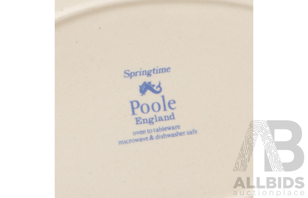 Poole 'Springtime' 31 Piece Dinner Service