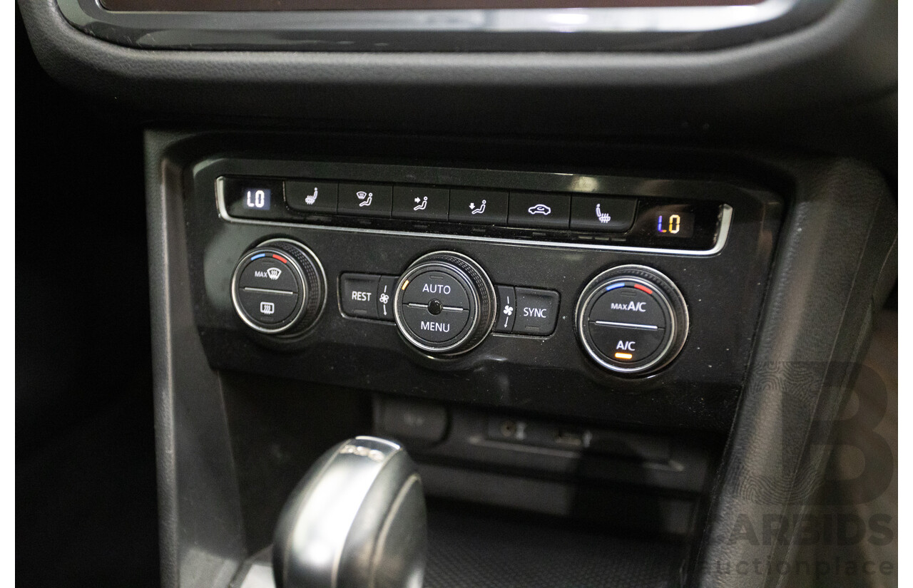 10/2017 Volkswagen Tiguan 110 TSI Comfortline 5NA MY18 4D Wagon Deep Black Pearl Turbo 1.4L